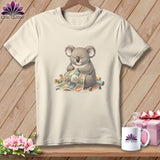 MyDesigns Physical Item S / Natural Koala Dreams ~ Relaxed Fit Tee