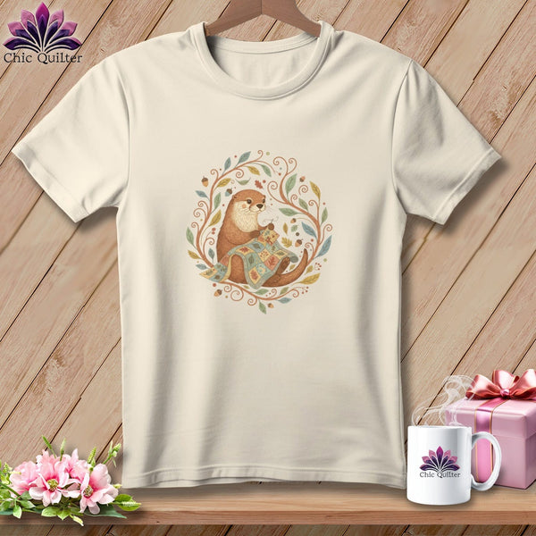 MyDesigns Physical Item S / Natural Lady Stitcher ~ Relaxed Fit Tee