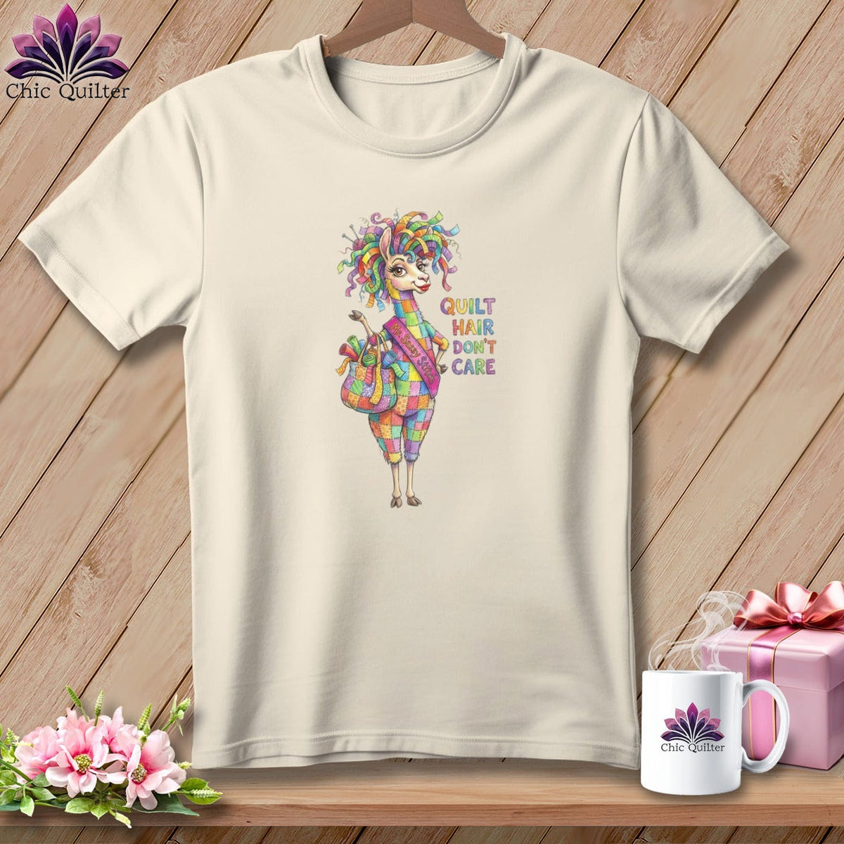 MyDesigns Physical Item S / Natural Llama Fashion ~ Relaxed Fit Tee