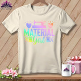 MyDesigns Physical Item S / Natural Material Girl ~ Relaxed Fit Tee