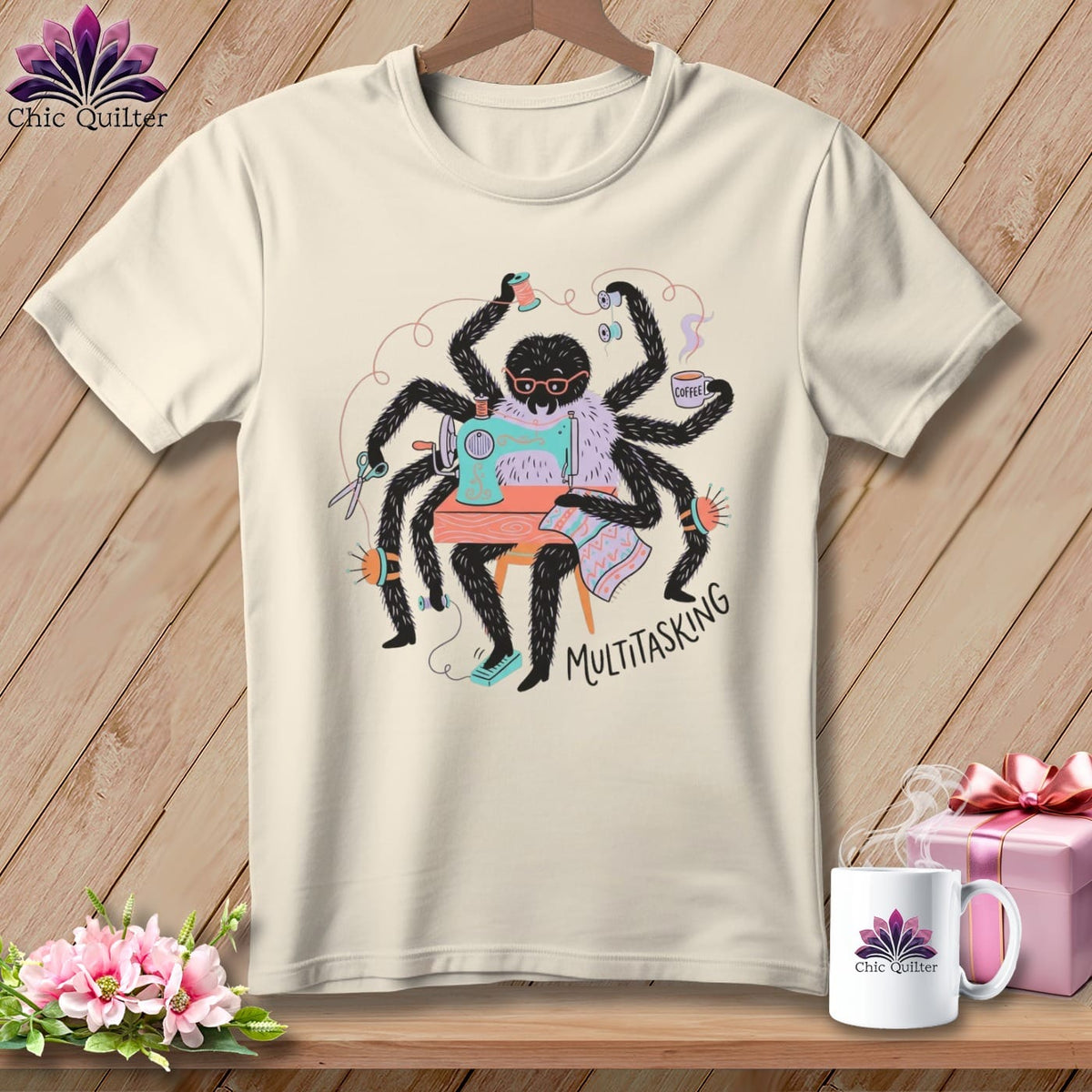MyDesigns Physical Item S / Natural Multitasking ~ Relaxed Fit Tee