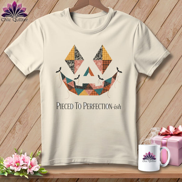MyDesigns Physical Item S / Natural Pieced to Perfection-ish ~ Diamond Eyes ~ Relaxed Fit Tee