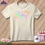 MyDesigns Physical Item S / Natural Plan for Today Quilting ~ Relaxed Fit Tee