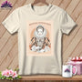 MyDesigns Physical Item S / Natural Queen Eliza Stitch - Resting Stitch Face ~ Relaxed Fit Tee