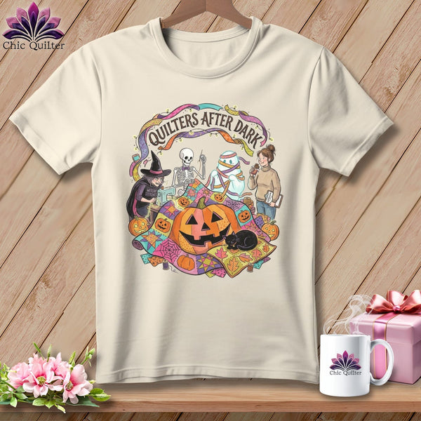MyDesigns Physical Item S / Natural Quilters After Dark ~ Relaxed Fit Tee