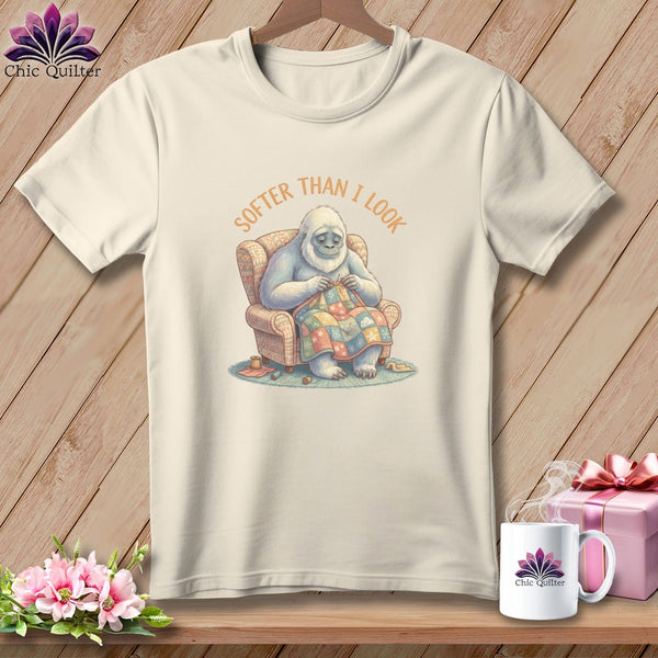 MyDesigns Physical Item S / Natural Softer Than I Look ~ Relaxed Fit Tee