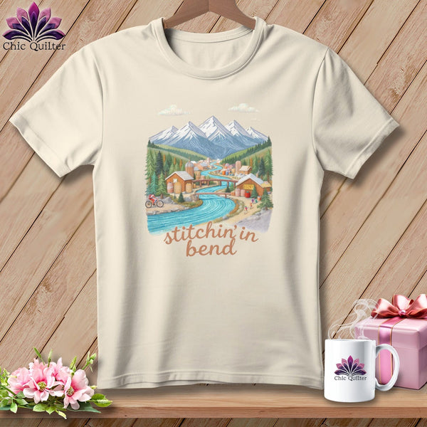 MyDesigns Physical Item S / Natural Stitchin' in Bend ~ Relaxed Fit Tee