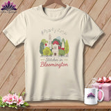 MyDesigns Physical Item S / Natural Stitchin' in Bloomington ~ Relaxed Fit Tee