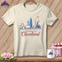 MyDesigns Physical Item S / Natural Stitchin' in Cleveland ~ Relaxed Fit Tee