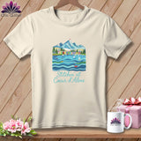 MyDesigns Physical Item S / Natural Stitchin' in Coeur d'Alene ~ Relaxed Fit Tee