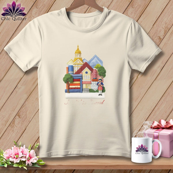 MyDesigns Physical Item S / Natural Stitchin' in Concord ~ Relaxed Fit Tee