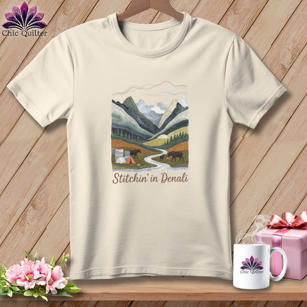 MyDesigns Physical Item S / Natural Stitchin' in Denali National Park ~ Relaxed Fit Tee