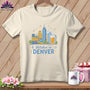 MyDesigns Physical Item S / Natural Stitchin' in Denver ~ Relaxed Fit Tee