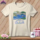 MyDesigns Physical Item S / Natural Stitchin' in Duluth ~ Relaxed Fit Tee