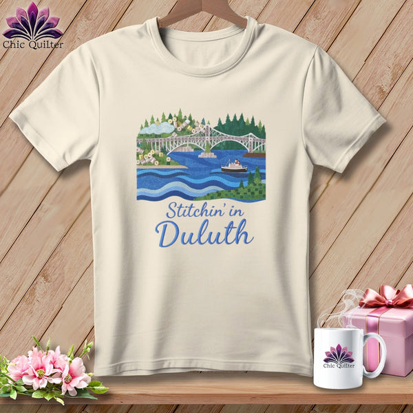 MyDesigns Physical Item S / Natural Stitchin' in Duluth ~ Relaxed Fit Tee