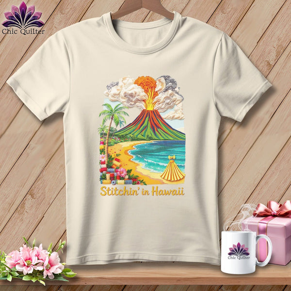 MyDesigns Physical Item S / Natural Stitchin' in Hawaii ~ Relaxed Fit Tee