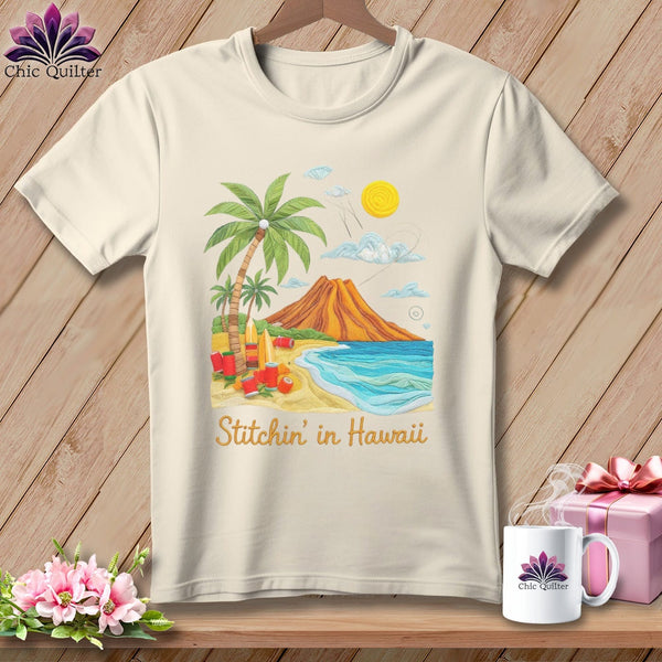 MyDesigns Physical Item S / Natural Stitchin' in Hawaii ~ Relaxed Fit Tee