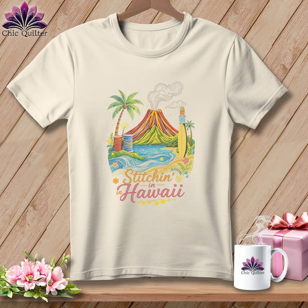 MyDesigns Physical Item S / Natural Stitchin' in Hawaii ~ Relaxed Fit Tee