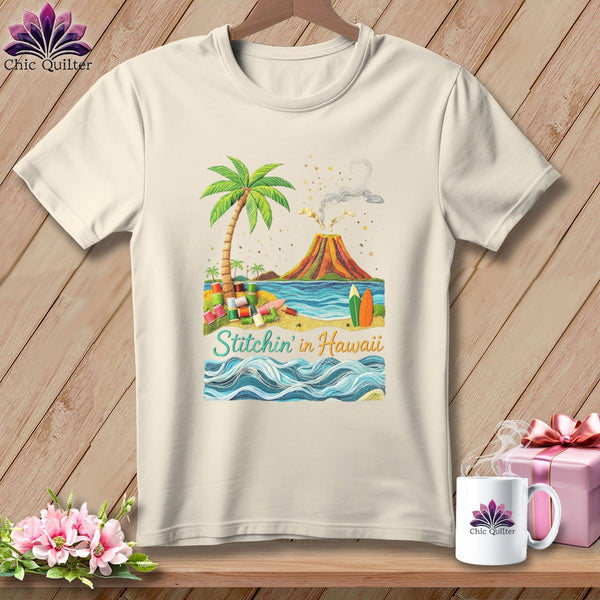 MyDesigns Physical Item S / Natural Stitchin' in Hawaii ~ Relaxed Fit Tee