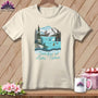 MyDesigns Physical Item S / Natural Stitchin' in Lake Tahoe ~ Relaxed Fit Tee