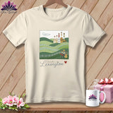 MyDesigns Physical Item S / Natural Stitchin' in Lexington ~ Relaxed Fit Tee