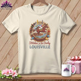 MyDesigns Physical Item S / Natural Stitchin' in Louisville ~ Relaxed Fit Tee