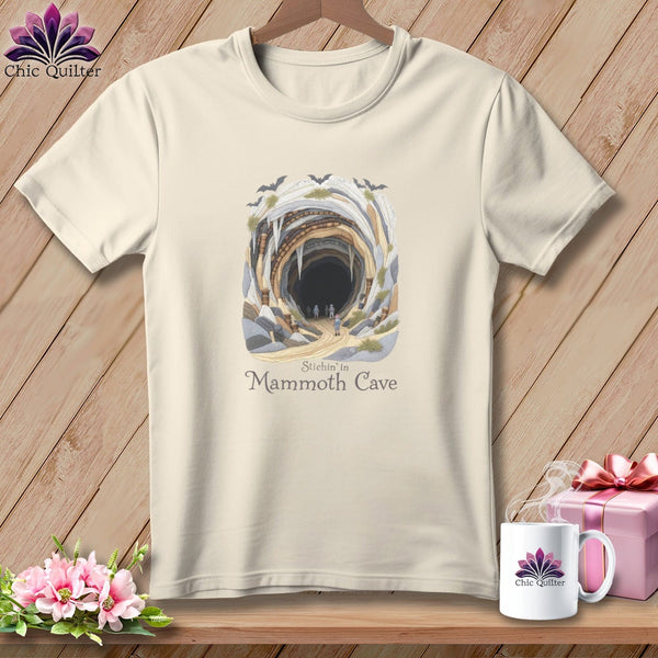 MyDesigns Physical Item S / Natural Stitchin' in Mammoth Cave ~ Relaxed Fit Tee