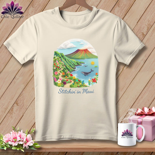 MyDesigns Physical Item S / Natural Stitchin' in Maui ~ Relaxed Fit Tee