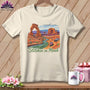 MyDesigns Physical Item S / Natural Stitchin' in Moab ~ Relaxed Fit Tee