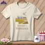 MyDesigns Physical Item S / Natural Stitchin' in Nebraska ~ Relaxed Fit Tee
