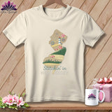 MyDesigns Physical Item S / Natural Stitchin' in New Jersey ~ Relaxed Fit Tee