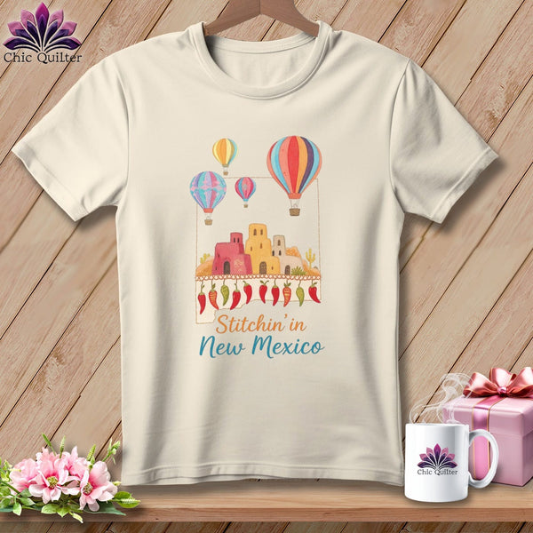 MyDesigns Physical Item S / Natural Stitchin' in New Mexico ~ Relaxed Fit Tee