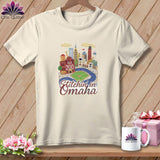 MyDesigns Physical Item S / Natural Stitchin' in Omaha ~ Relaxed Fit Tee