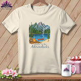 MyDesigns Physical Item S / Natural Stitchin' in the Adirondacks ~ Relaxed Fit Tee