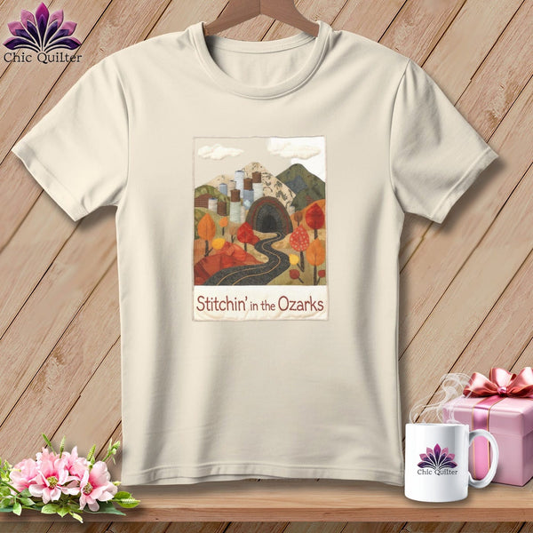 MyDesigns Physical Item S / Natural Stitchin' in the Ozark Mountains ~ Relaxed Fit Tee