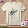 MyDesigns Physical Item S / Natural Stitchin' in West Virginia ~ Relaxed Fit Tee