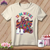MyDesigns Physical Item S / Natural Ta-Da, Witches ~ Relaxed Fit Tee