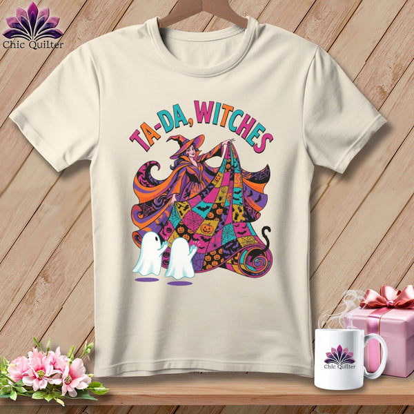 MyDesigns Physical Item S / Natural Ta-Da, Witches ~ Relaxed Fit Tee