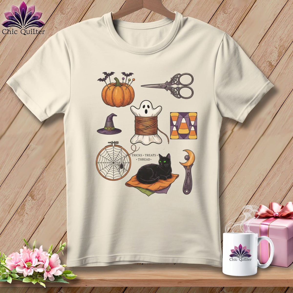 MyDesigns Physical Item S / Natural Tricks • Treats • Thread ~ Relaxed Fit Tee