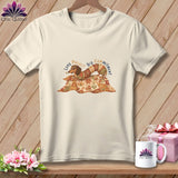 MyDesigns Physical Item S / Natural Weiner Dog Stitcher ~ Relaxed Fit Tee
