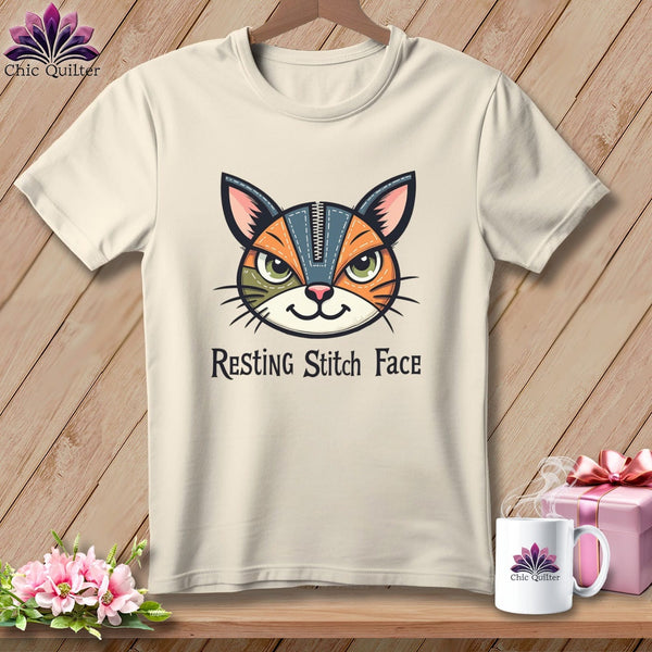 MyDesigns Physical Item S / Natural What Do You Want? - Resting Stitch Face ~ Relaxed Fit Tee