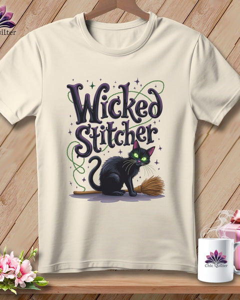 MyDesigns Physical Item S / Natural Wicked Stitcher ~ Relaxed Fit Tee