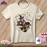MyDesigns Physical Item S / Natural WITCH, PLEASE. I'M QUILTING. ~ Relaxed Fit Tee
