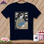 MyDesigns Physical Item S / Navy Amelia SewHearts - Resting Stitch Face ~ Relaxed Fit Tee