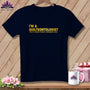 MyDesigns Physical Item S / Navy Quilteontologist: Organized Chaos ~ Relaxed Fit Tee
