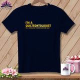 MyDesigns Physical Item S / Navy Quilteontologist: Yes I Started Another ~ Relaxed Fit Tee