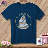 MyDesigns Physical Item S / Navy Sister Seams-a-Lot - Resting Stitch Face ~ Premium Tee