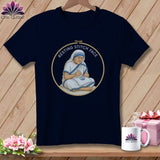 MyDesigns Physical Item S / Navy Sister Seams-a-Lot - Resting Stitch Face ~ Relaxed Fit Tee