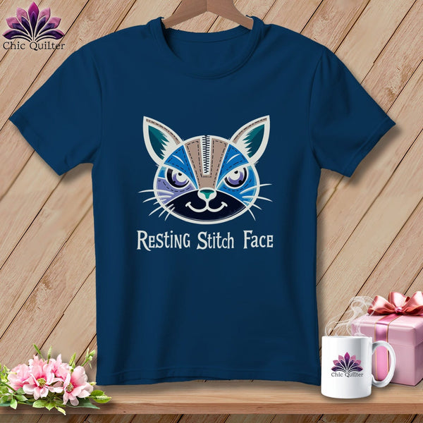 MyDesigns Physical Item S / Navy What Do You Want? - Resting Stitch Face ~ Premium Tee