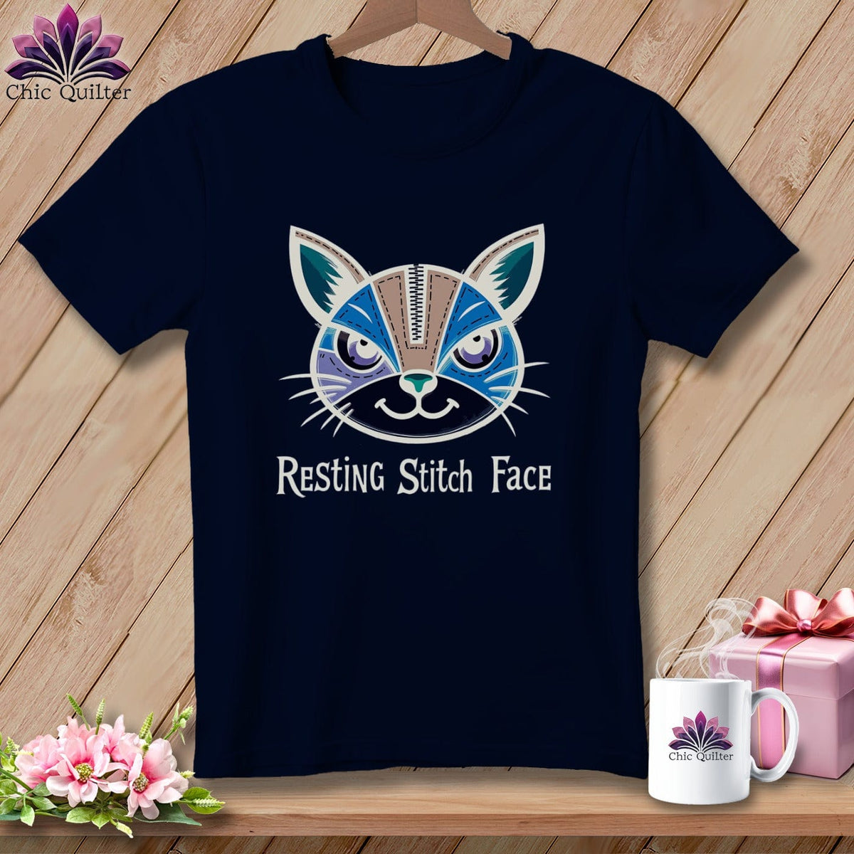 MyDesigns Physical Item S / Navy What Do You Want? - Resting Stitch Face ~ Relaxed Fit Tee